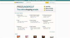 Desktop Screenshot of priceundercut.com